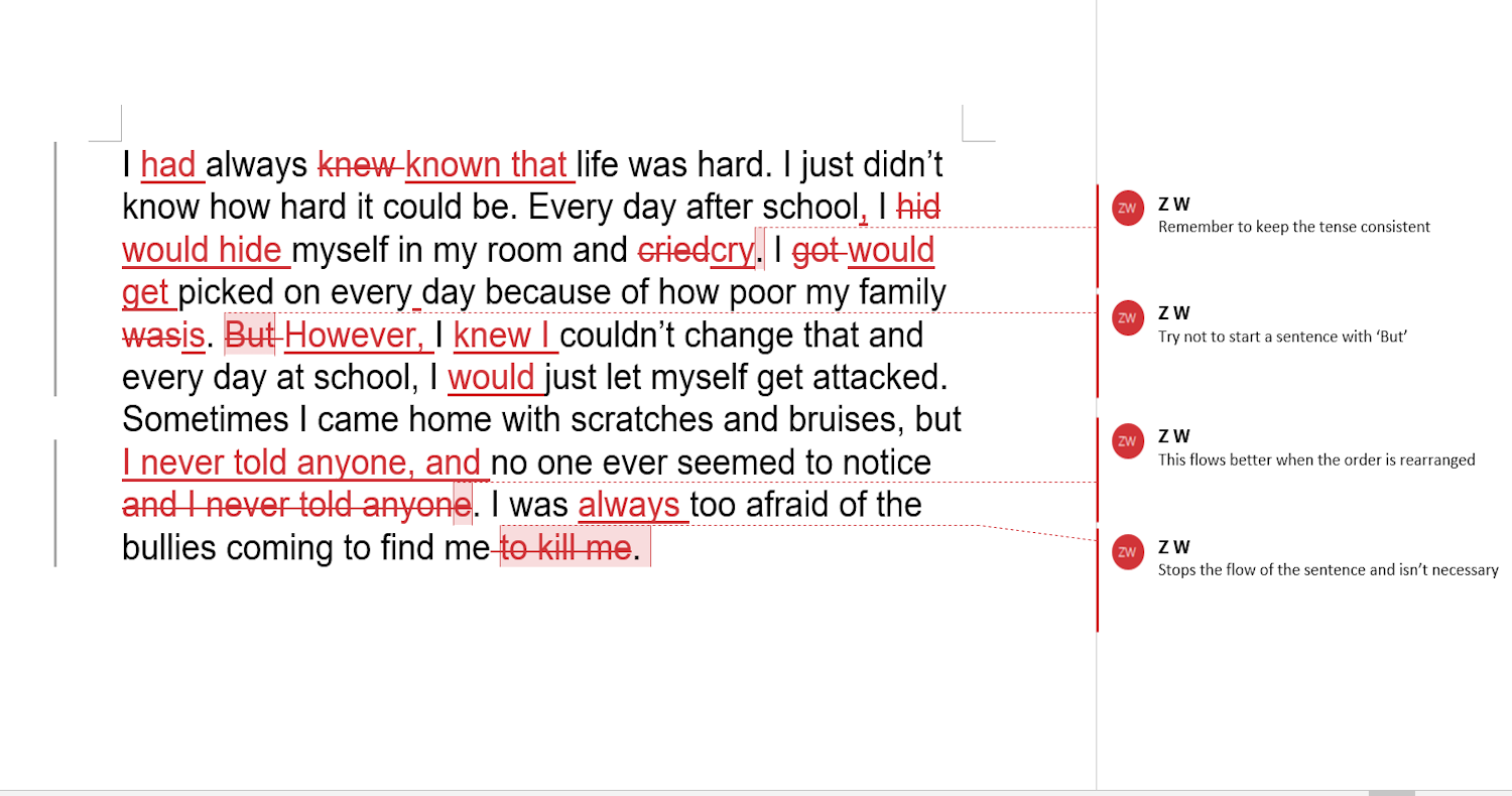 Proofreading Image 2